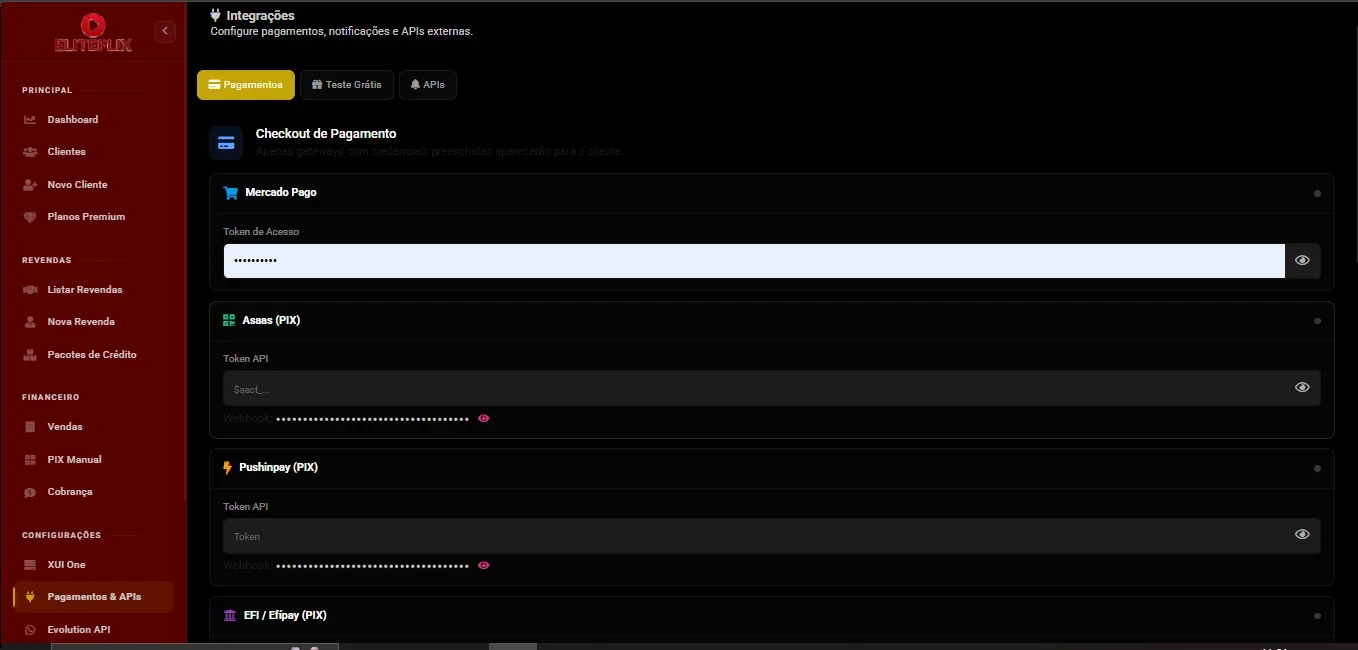 Xui Painel UI