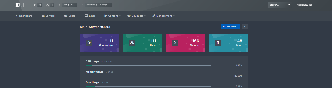 Interface XUI